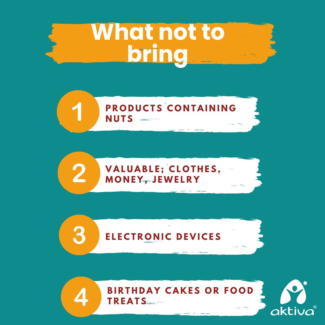 Aktiva_News's tweet image. 🚫 Important Reminder! To keep everyone safe and happy at camp, please avoid bringing the following:
Thank you for understanding and cooperating! #safetyfirst #camprules #nonutspolicy #aktiva #NoNutsPolicy #techfreezone #campLife