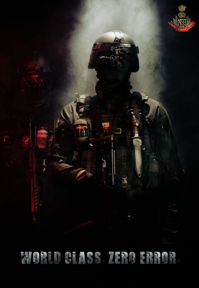 NSG_Comman's tweet photo. NSG🇮🇳
@nsgblackcats
#NSG_Commandos
#WorldClassZeroError
#NSG #Thehindu #IndianArmy
#Adgpi #Agniveer #Bharat #Army https://t.co/WhoAWamaV8