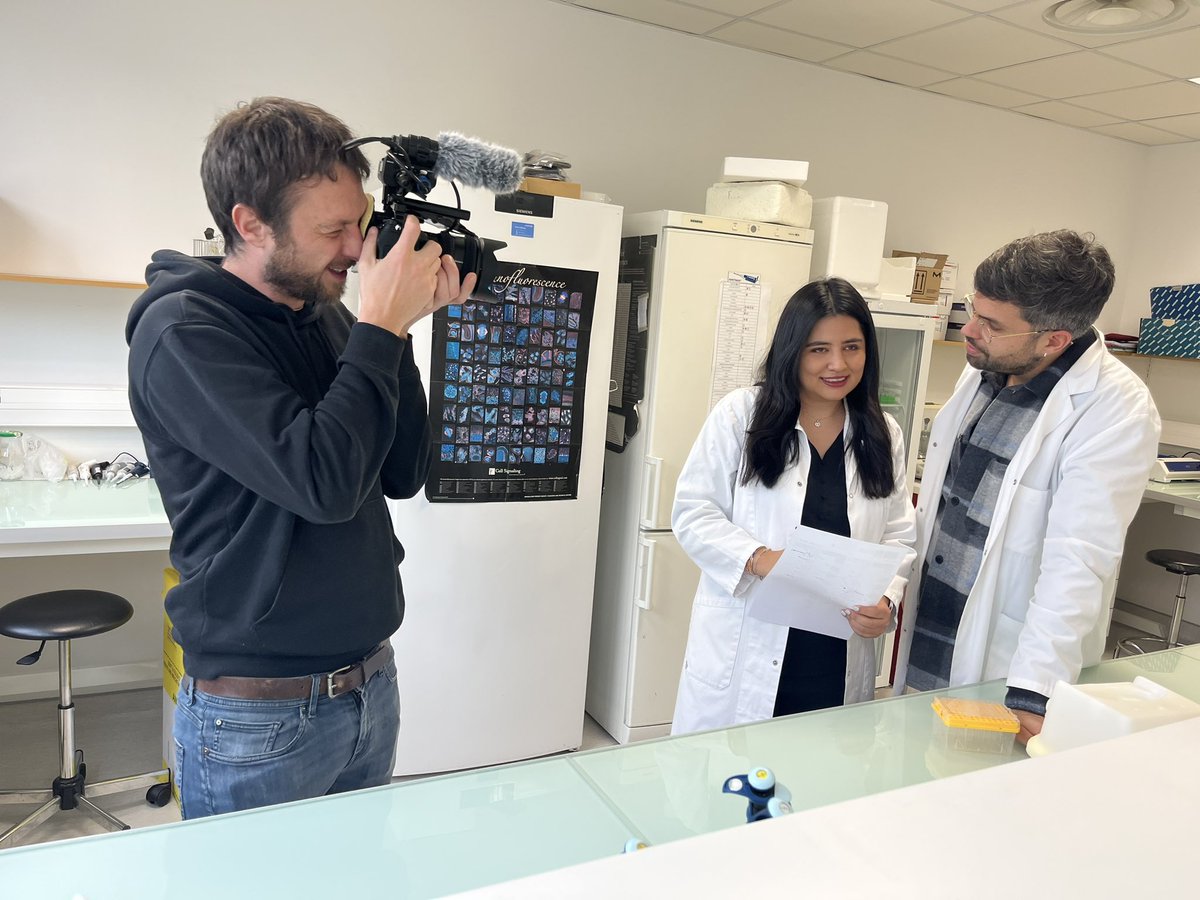 Tournage France 2 📽️- Focus sur les métiers de la Recherche 🧪🧬 au laboratoire EpiMaCT <a href="/IENTofficiel/">IENTofficiel</a> @unilim @UnilimSciences <a href="/ird_fr/">IRD.fr</a> <a href="/Inserm/">Inserm</a> <a href="/CHULimoges/">CHU de Limoges</a>