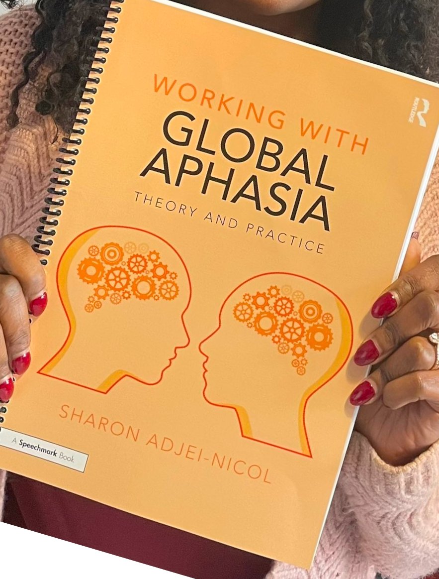 Our next study ½ day: "Working with People with Severe Aphasia". Theoretical knowledge and practical ideas for assessment, treatment planning and delivery from Dr Sharon Adjei-Nicol. 6th March 1.30-4.30 via Zoom. £10. More details and to register visit: tinyurl.com/yvk5hbn