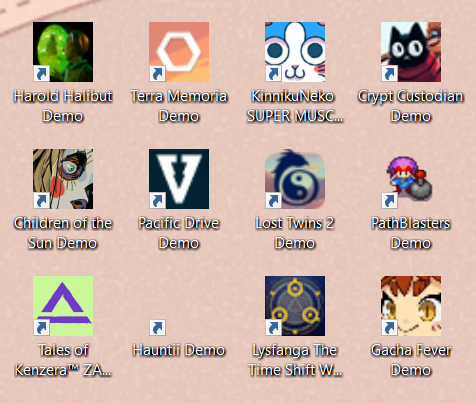 C'est le Steam Néo Fest !
J'ai sélectionné pas mal de démos de futurs jeux grâce à vos recommandations, c'est parti !
twitch.tv/damdamlive