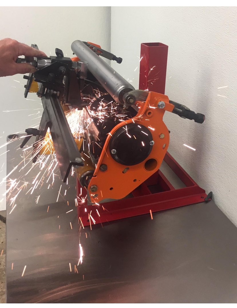 TheReelStand's tweet photo. The Reel Stand is a patented fixture designed to stabilize a cutting unit for repair or rebuild. Visit our website at https://t.co/9M36OP7Bj8. https://t.co/LbHkM48G0H