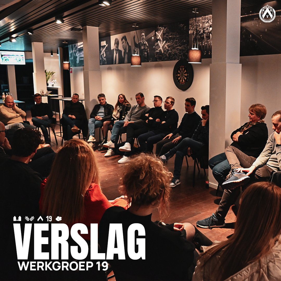 kvkofficieel's tweet photo. 𝗪𝗘𝗥𝗞𝗚𝗥𝗢𝗘𝗣 𝟭𝟵
Eind vorige maand zaten de leden van Werkgroep 19 samen met het management & de coach. 🗣️
📝Het verslag van deze meeting kunnen onze abonnees, onze MyKVK-leden, lezen via de link ⬇️
https://t.co/qaXkJq9OVL
#WG19 #AltijdEenKerel 🔴⚪️ https://t.co/4YG1xPlrs4
