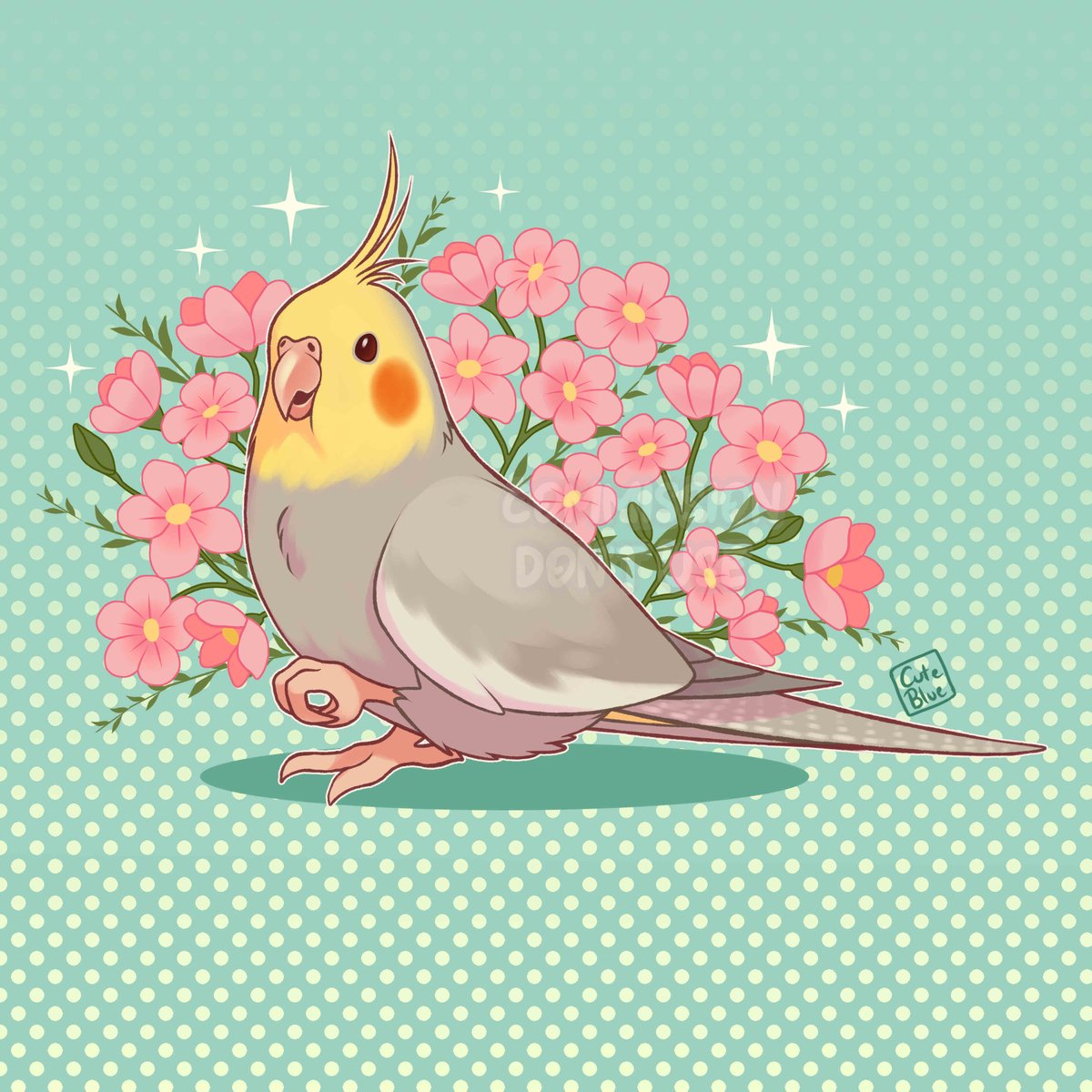 Commission! 🐦🌷✨