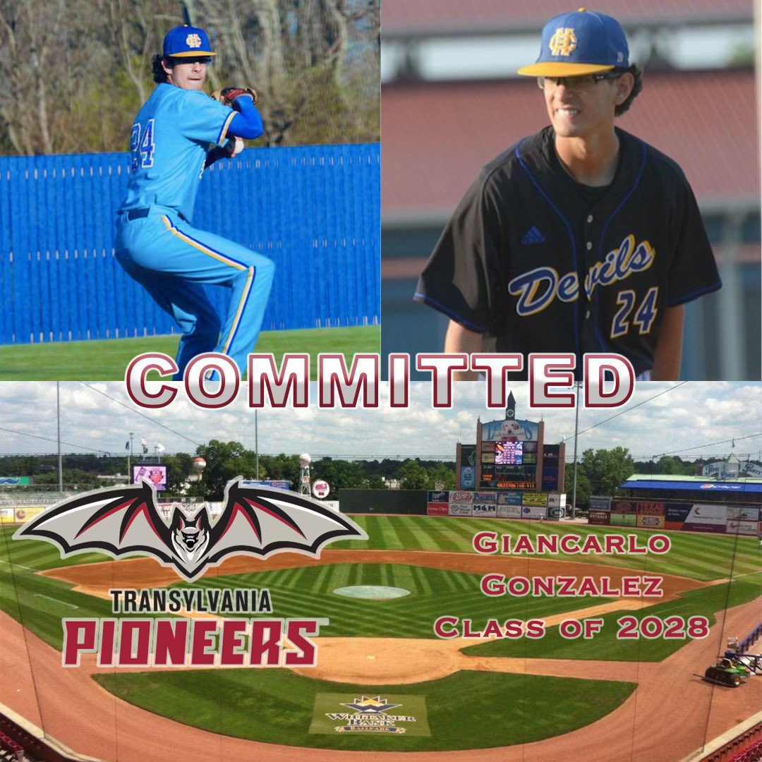 I’m excited to say I’m going to be continuing my athletic and academic career at Transylvania University. This wouldn’t be possible if it weren’t for god, coaches, family, and friends. Thank you for you the support all these years. Go Pios 🦇@HCHSbaseball24 @PowerPerLab @PPL_Lex