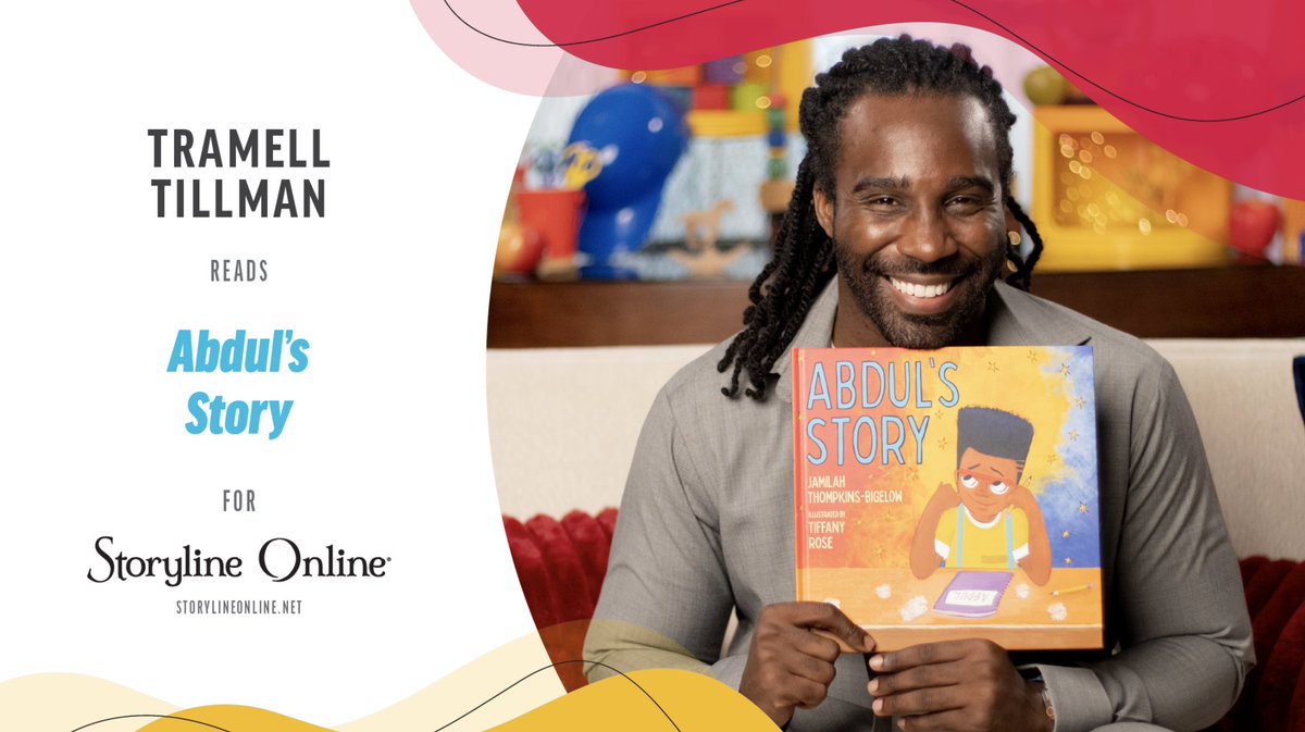 Abdul had a hard time writing, but he never gave up and learned how to tell his story. We’re thrilled to share @jtbigelow’s powerful children's book read by @TramellTillman in our latest #StorylineOnline read-aloud! Watch ‘Abdul’s Story’ here: bit.ly/493X4d6