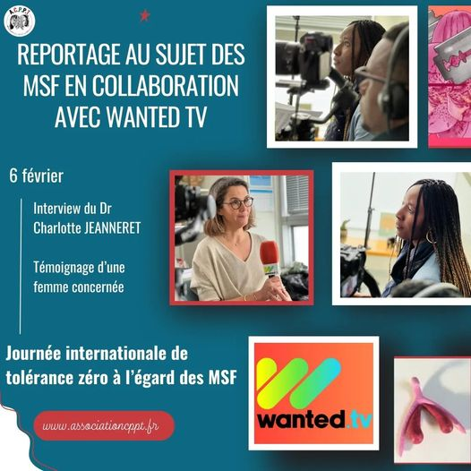 AssociationCppt's tweet photo. 🌟 Reportage sur l'excision 🌟
🎥 Dans le cadre d'un reportage à l'occasion du 6 février, Journée internationale de tolérance zéro à l'égard des mutilations sexuelles féminines, nous sommes intervenus il y a quelques jours à la maison des femmes de Tours, pour... https://t.co/DhmUQEvND6
