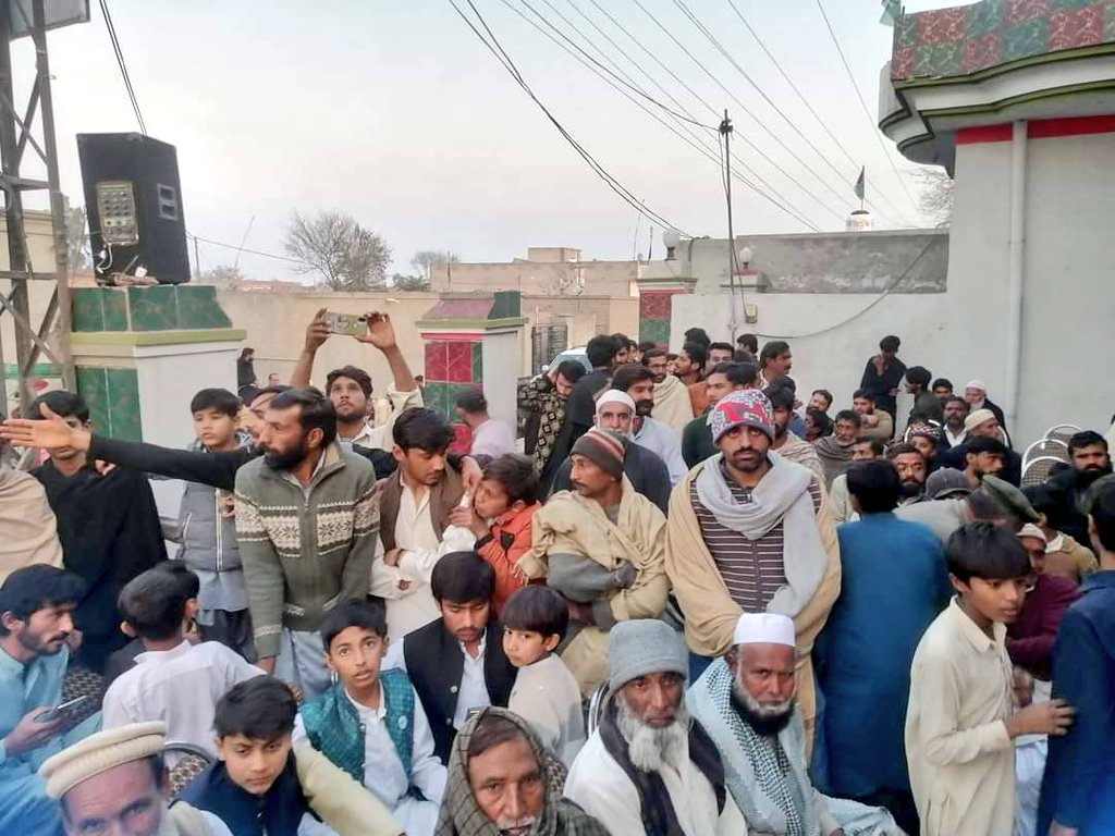 TasneemQureshii's tweet photo. سرگودھا: تسنیم احمد قریشی
سابق وزیر مملکت/ پاکستان پیپلزپارٹی کے نامزد امیدوار برائے قومی اسمبلی حلقہ NA-84 کی چک نمبر 57 شمالی میں جلسہ عام میں شرکت
#Sargodha
#NA_84
#VoteForTeer
#Elections2024 https://t.co/1WGQz4DZYe