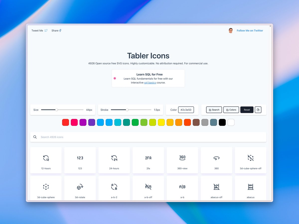craftworkdesign's tweet image. Best open-source icon sets VOL1:
- icons.craftwork.design
- radix-ui.com/icons
- tablericons.com
- untitledui.com/icons
