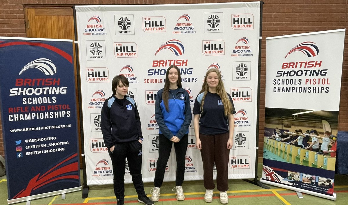 Dan O'Driscoll (@danodriscolluk) on Twitter photo Team <a href="/STMCrewe/">St Thomas More Crewe</a> ready for the National finals of the <a href="/GBShooting/">British Shooting</a> Schools Pistol Championships. Good Luck Martha, Della and Poppy!
Thanks for all the support <a href="/MrsPackhamSTM/">Katherine Packham</a> <a href="/JoeBakerPistol/">Joe Baker Pistol Shooter</a> <a href="/CreweRPC/">Crewe Rifle & Pistol Club</a> and South West
Cheshire Scouts. Team <a href="/STMCrewe/">St Thomas More Crewe</a> ready for the National finals of the <a href="/GBShooting/">British Shooting</a> Schools Pistol Championships. Good Luck Martha, Della and Poppy!
Thanks for all the support <a href="/MrsPackhamSTM/">Katherine Packham</a> <a href="/JoeBakerPistol/">Joe Baker Pistol Shooter</a> <a href="/CreweRPC/">Crewe Rifle & Pistol Club</a> and South West
Cheshire Scouts.