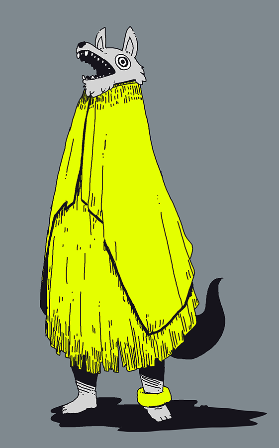 「夜落書き 」|大鳥のイラスト