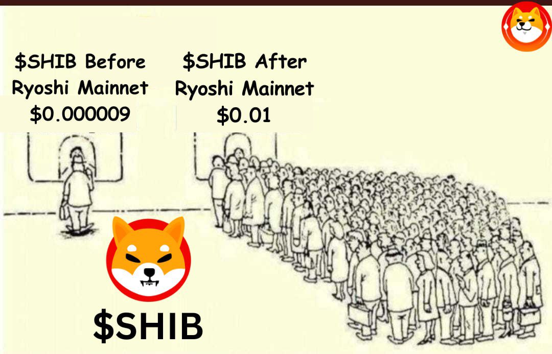 PREDICTION: $SHIB is going to explode after the launch of Ryoshi network!

(It uses uses $SHIB as native Gas token and burns $SHIB.)

1. Follow <a href="/RyoshiL2/">Ryoshi 🔶</a> right now. 

2. Join the Telegram and Learn👇👇👇

t.me/Ryoshi_L2