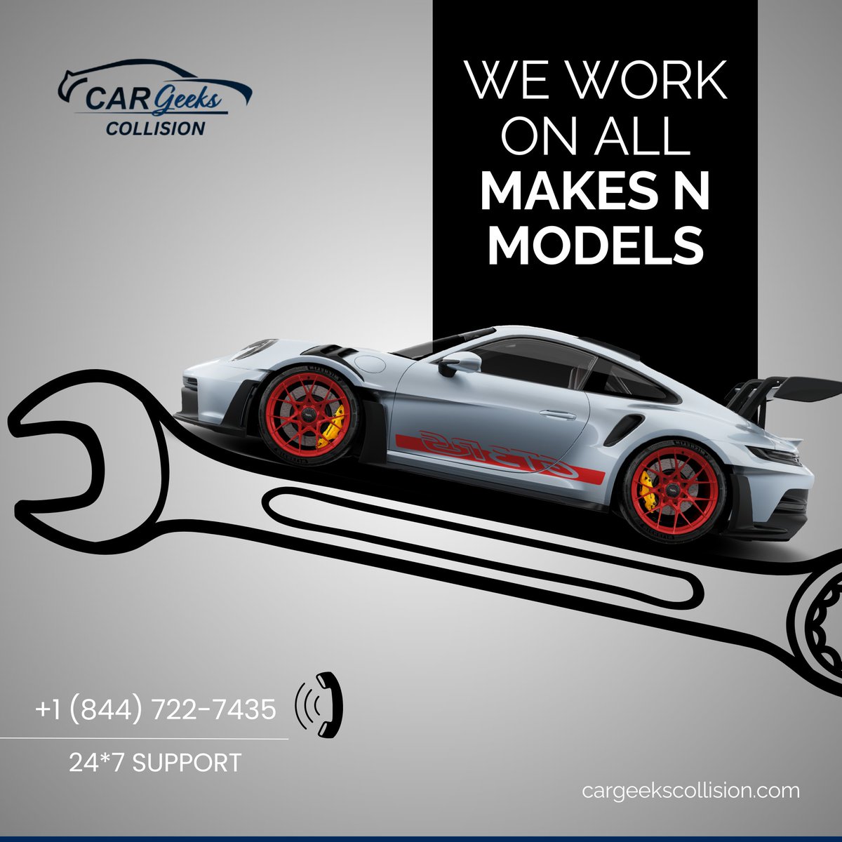 CarGeeksfl's tweet photo. Beyond repairs – it's a Car Geeks experience. Expertise, efficiency, and enthusiasm, all under one roof.🙌✨
Get a Free Quote -
Call us at - (844) 722-7435
#CarGeeksCollision #Flood #Miami #Flood #FloodRepair #LuxuryCars #ExoticCars #FloodedCars #CarRepair #AutoRepair https://t.co/A5uEkzAtlo