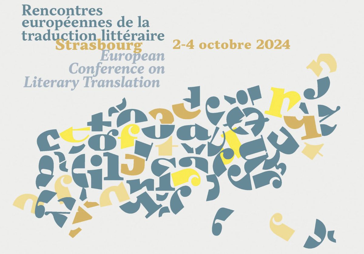 À vos agendas ! Le CEATL et ses partenaires préparent les Rencontres européennes de la traduction littéraire à Strasbourg : 3 journées pro en octobre, à suivre en personne ou en ligne. Pour être tenu au courant, suivez le lien: ceatl.eu/fr/realisation…… #RencontresStrasbourg