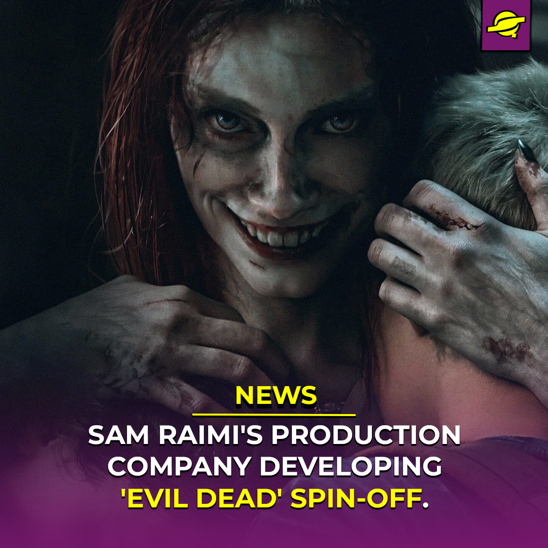 questscreen_ofc's tweet photo. Sam Raimi's Production Company developing 'EVIL DEAD' Spin-Off. https://t.co/c35C3F3W69

Follow us 👉 @questscreen_ofc for more!

#Film #Movie #MovieNews #SamRaimi #EvilDead #Horror https://t.co/kV33lxKJ5T