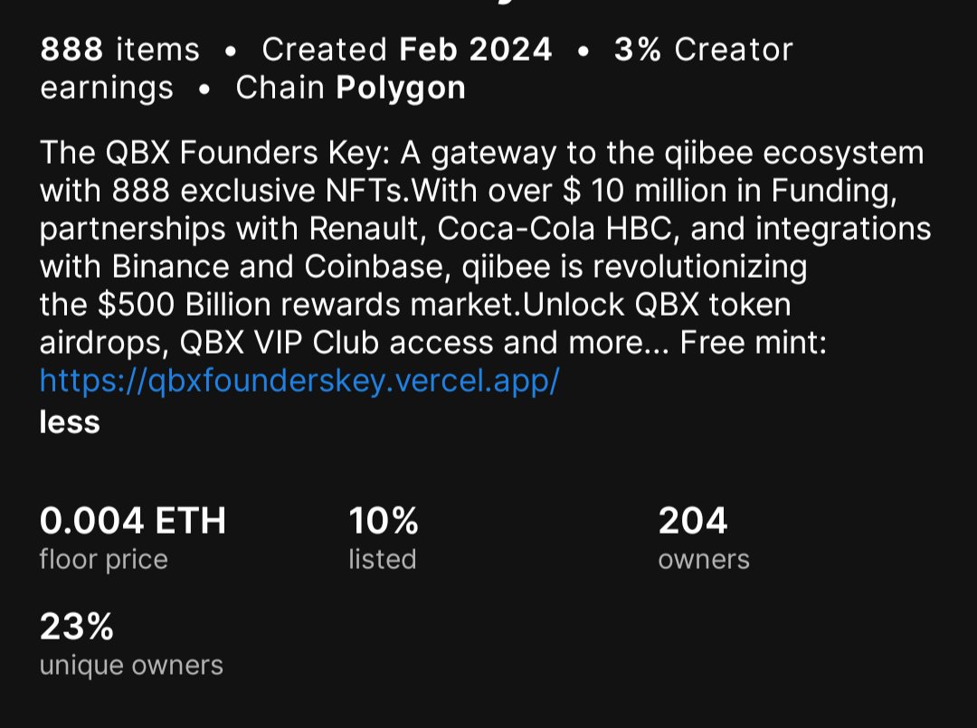 flashtradenft's tweet photo. Sold out!
#NFT #Polyscan #opensea #OpenSeaCollection #OpenseaNFTs #Openseaart #Ethererum #nftcollector
#NFTCollection #NFTProject #NFTGiveaway #NFTfamily
#NFTs #NFTArtworks #NFTartist https://t.co/gvfg3Feu7d