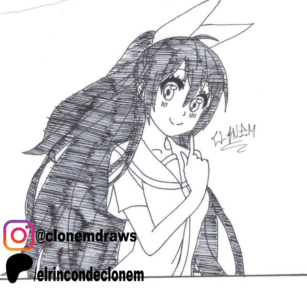 Dibujo de Chitoge Kirisaki de Nisekoi

#dibujo #draw #drawing #dibujotradiciónal #drawingtraditional #anime #animegirl #nisekoi #chitogekirisaki #fanart #chitogekirisakifanart