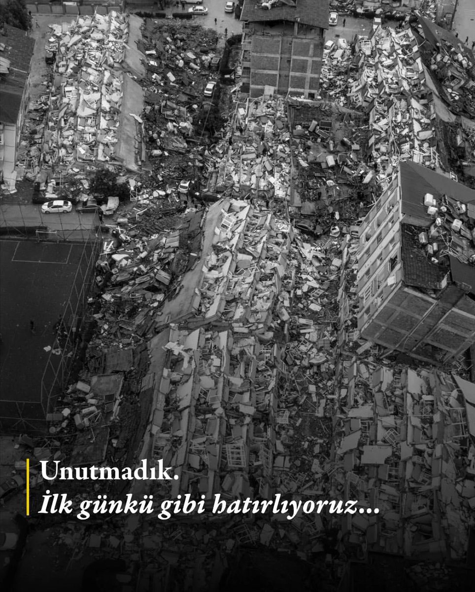 Kahramanmaraş merkezli depremlerin üzerinden tam bir sene geçti ama o geceyi unutmadık, her anı ilk günkü gibi hatırlıyoruz. Depremde kaybettiğimiz tüm canları anıyor; bu süreçte yaşadıklarımızı hiçbir zaman unutmadan dayanışmaya devam etmeyi diliyoruz.