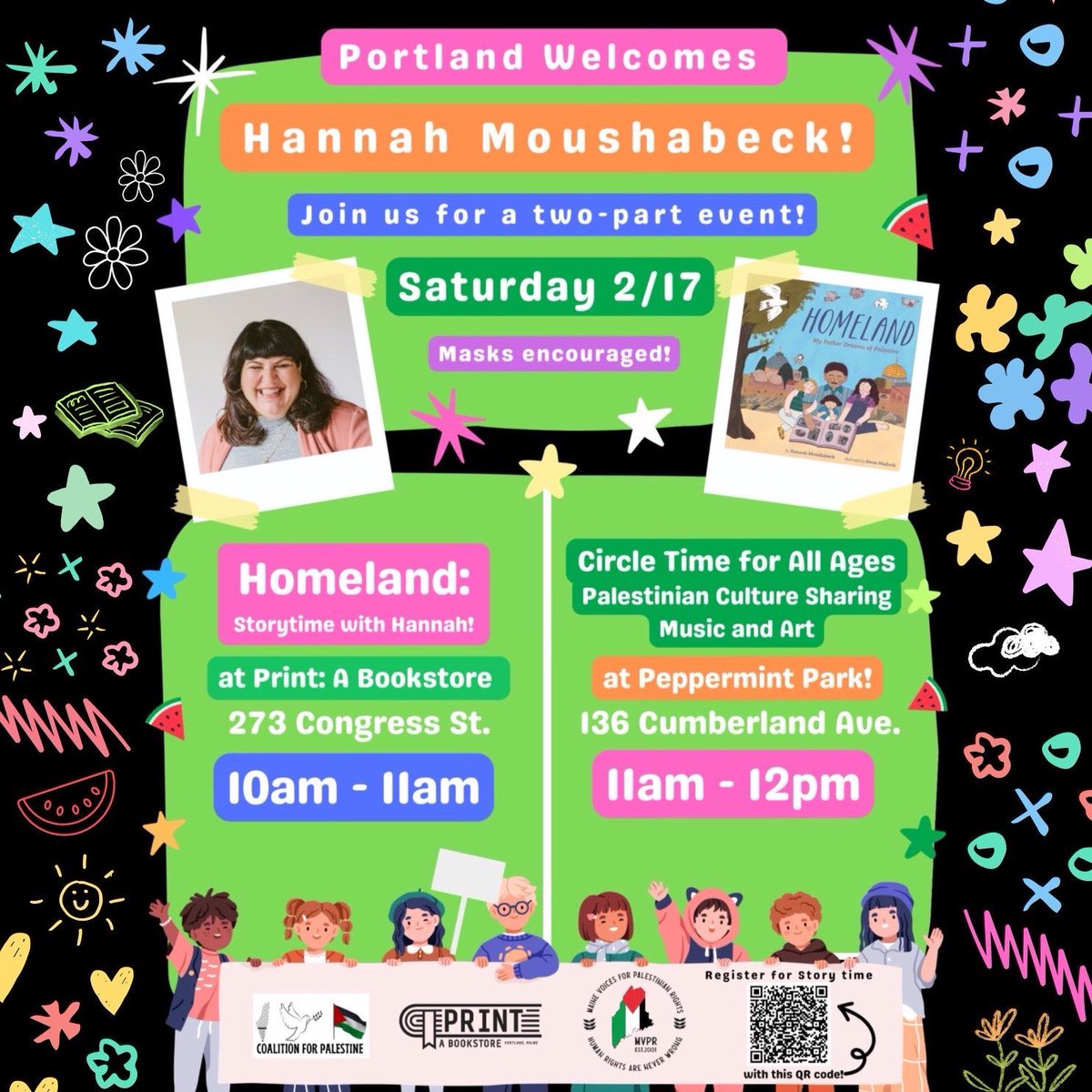 HMoushabeck's tweet photo. I will be at @printbookstore on 2/17 in Portland ME https://t.co/sQVAiyOukl