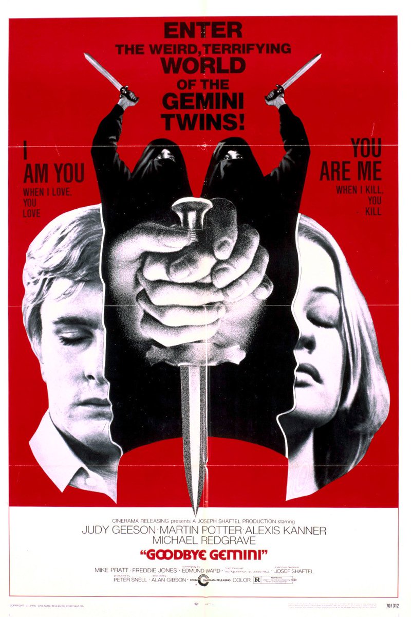 ohfourtwoseven's tweet photo. A thread of some cool posters from the 1970s 🧵 Colossus: The Forbin Project, Goodbye Gemini, Trash, A Clockwork Orange https://t.co/dTH69DIT7O