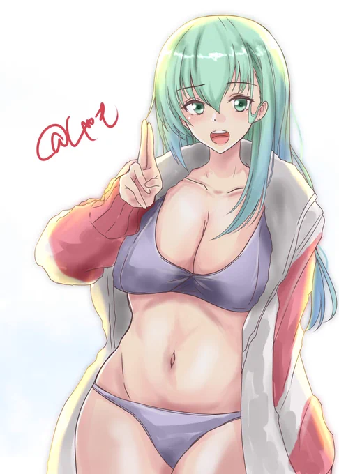 #見た人もなにか無言で重巡洋艦をあげる 