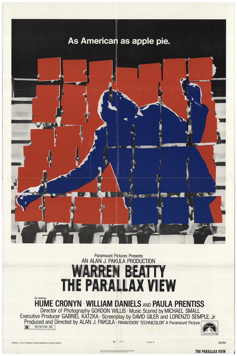 ohfourtwoseven's tweet photo. The Parallax View, The Taking of Pelham One Two Three, Lisztomania, Rollerball https://t.co/tdUQAmOlUk