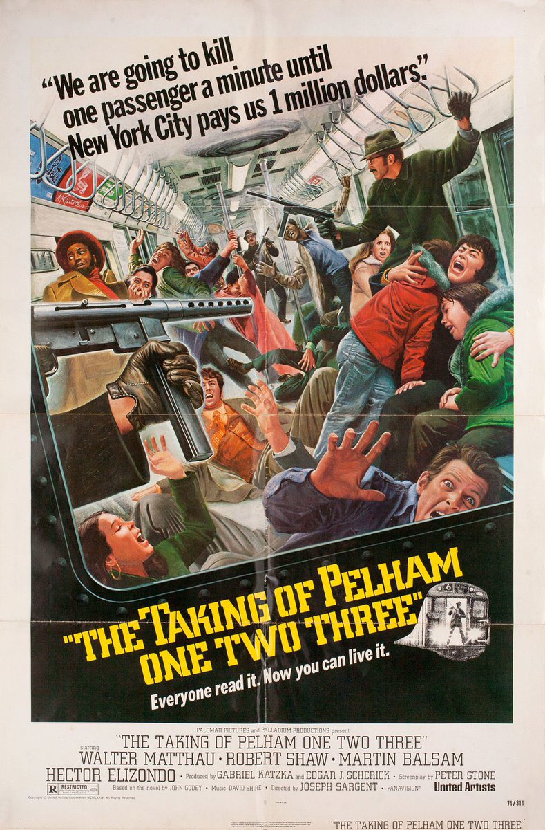 ohfourtwoseven's tweet photo. The Parallax View, The Taking of Pelham One Two Three, Lisztomania, Rollerball https://t.co/tdUQAmOlUk