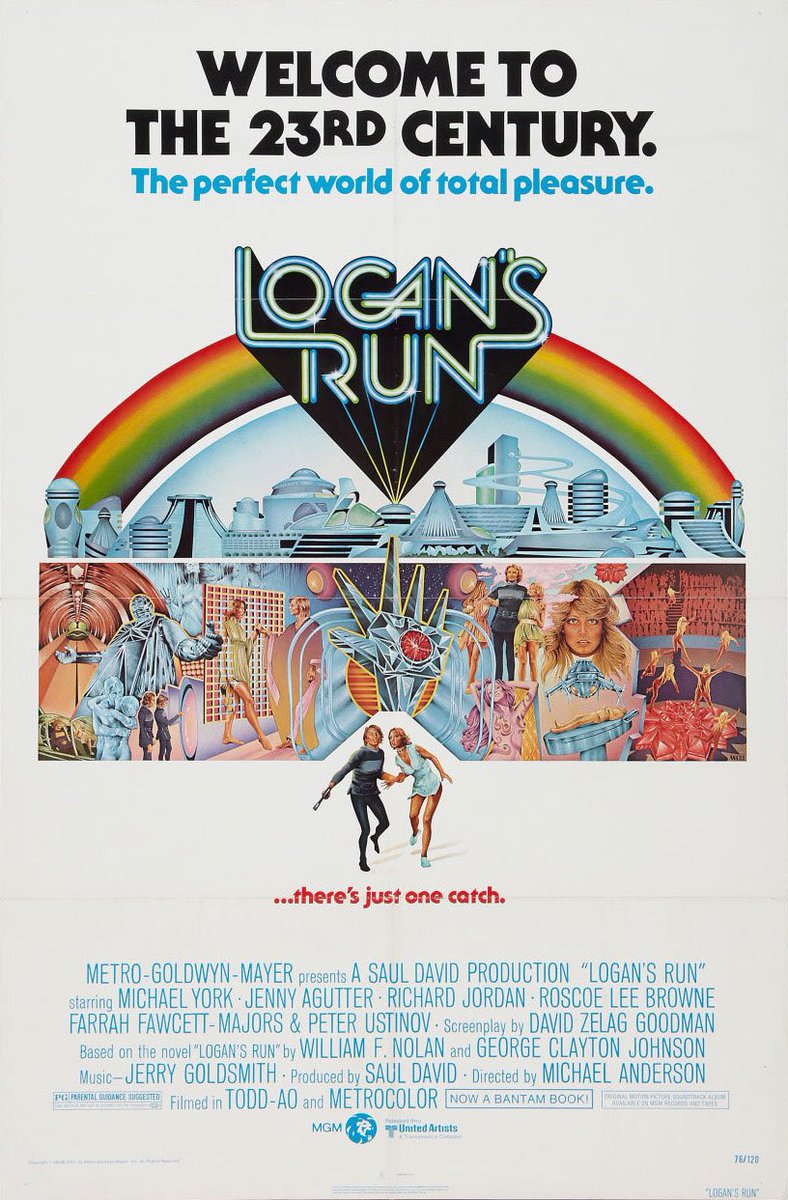 ohfourtwoseven's tweet photo. Tommy, Burnt Offerings, Logan’s Run, Network https://t.co/exPGdePoXV