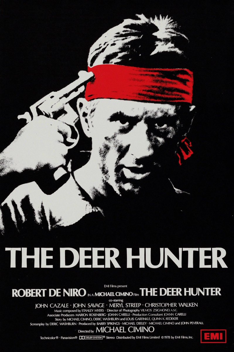 ohfourtwoseven's tweet photo. Piranha, Superman, The Buddy Holly Story, The Deer Hunter https://t.co/wV9siQFCIj