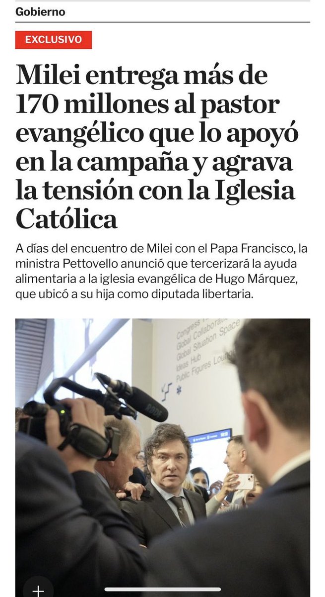 #LasFuerzasDelCielo lograron  subsidios para la iglesia del papá de <a href="/nadiajmarquez/">Nadia Judith Márquez 🇦🇷</a>. 🙏🏼Esperemos que también hagan el milagro para los subsidios de la luz, gas y transporte. #PlataHay 
<a href="/DiputadosAR/">Diputados Argentina</a> #LeyOmnibus