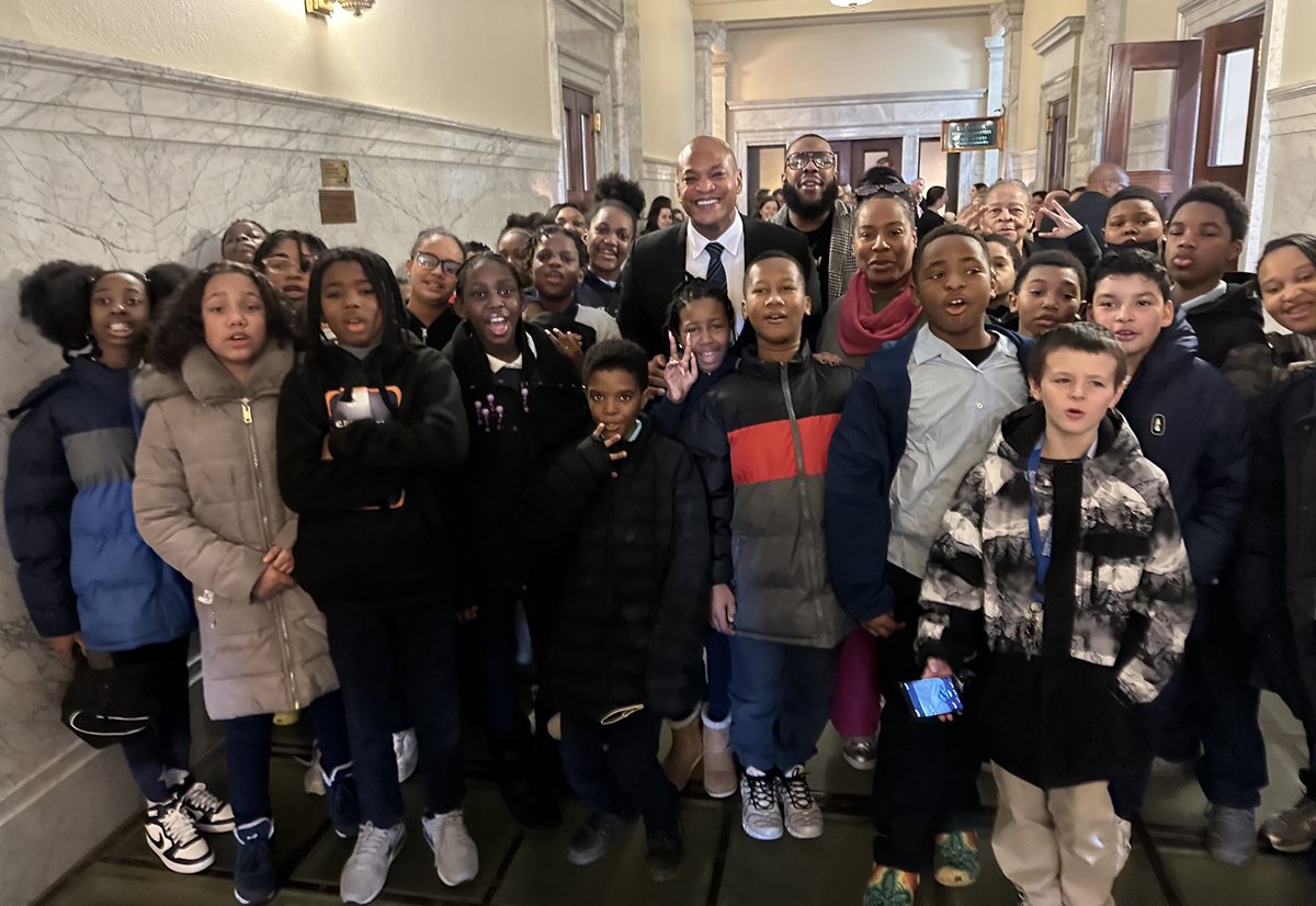 On February 1, 2024 I took students from the Matthew A. Henson Elementary school to Annapolis to begin to learn the legislative process.  Exposure is everything.