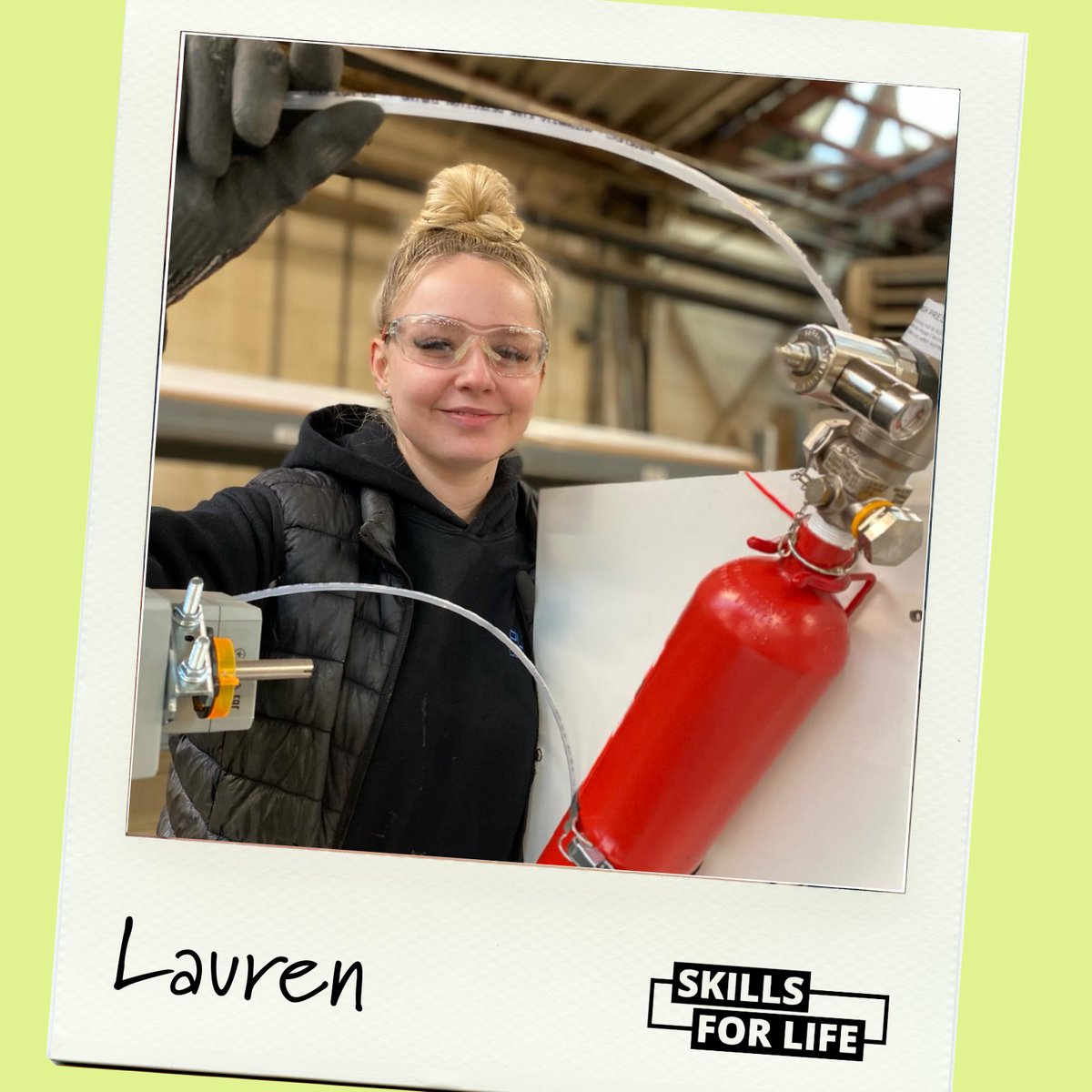PureFabs's tweet photo. *** National Apprenticeship Week ***

Meet Lauren, our hardworking Apprentice Sheet Metal Technician.

What's her favourite thing about working at Pure?

Constantly honing her skills on the job in a friendly work environment.

#NAW2024 #SkillsForLife https://t.co/cW3AWGGC6w