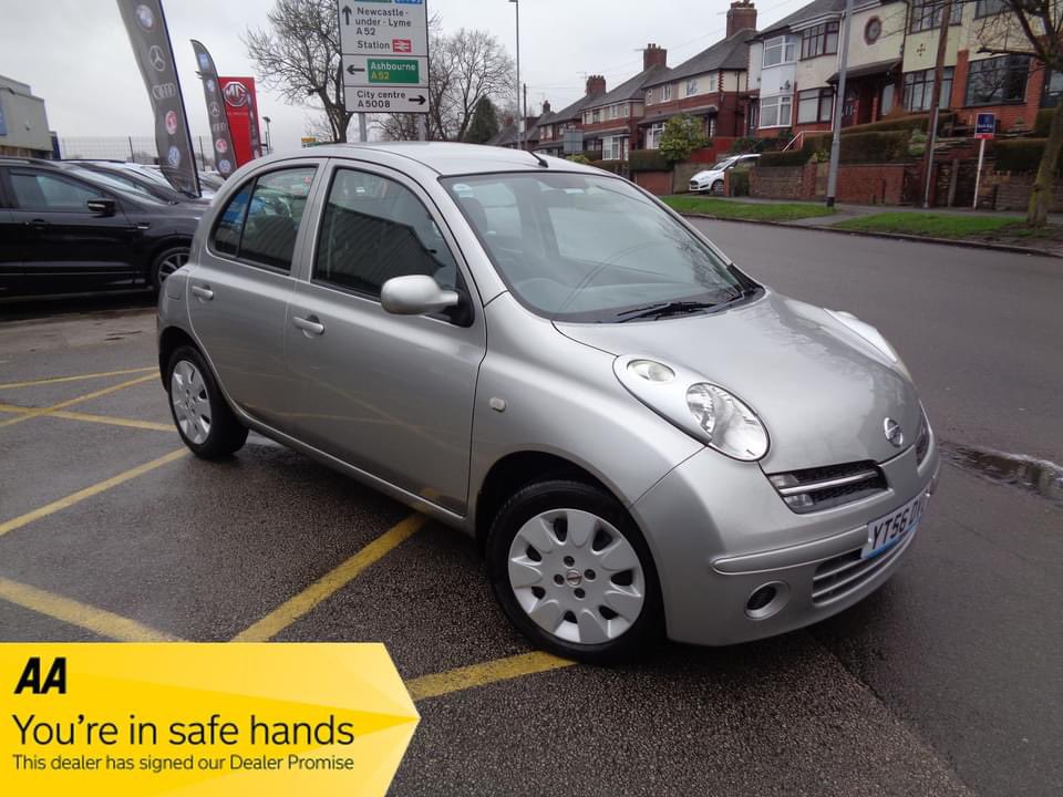 mjscarsales's tweet image. 2006 Nissan Micra 1.2 Spirita Automatic 5dr 80 bhp with only 58637 miles. Very nicely presented Micra Auto finished in Reflex Silver Metallic paintwork, this is an extremely low mileage with a fabulous history, £5988 with details available at mjscarsalesltd.co.uk/detail_page.ph…
