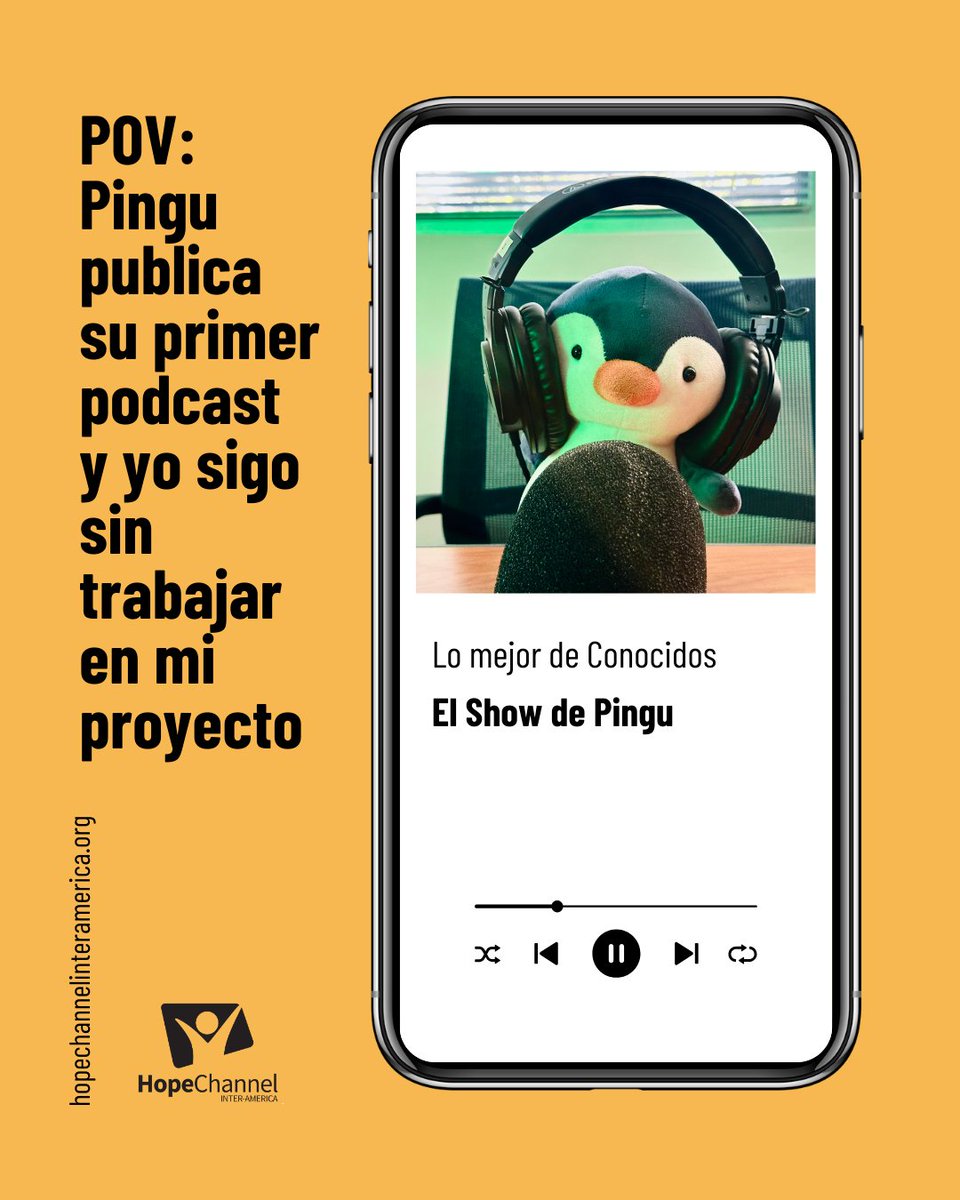 HopeChannel_IA's tweet photo. 😅 Fuera de broma:
🧐 ¿Ya viste la Serie Conocidos?
🧐 ¿Tienes un proyecto que aún no has hecho realidad?
🙌 No le des mucha vuelta
🙏 Prepárate, ponlo en manos de Dios y ve adelante
🚶‍♂️ Aprenderás en el camino 
#FelizDía #Proyectos #ConocidosLaSerie https://t.co/0HOpFVqLPY