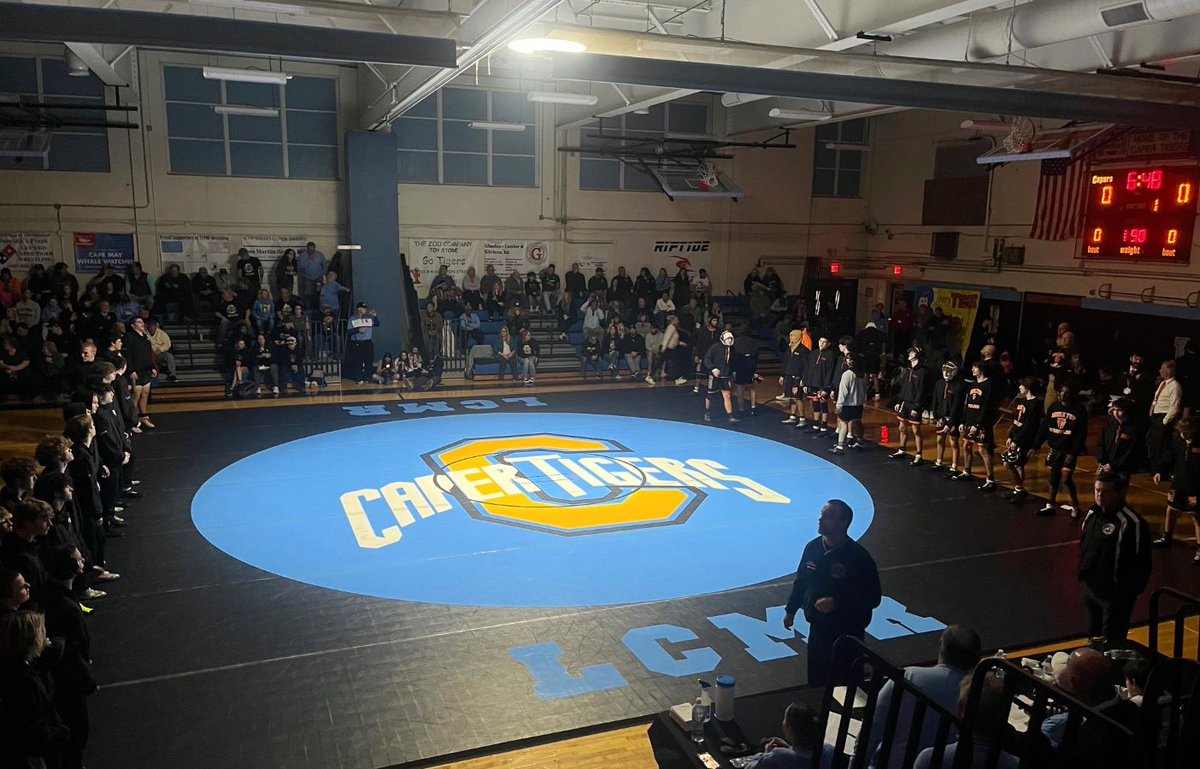 VIDEO: Caper Tigers to wrestle for South Jersey title after winning pair of home playoff matches
capeatlanticlive.com/article.php?id…
#CapeAtlanticLive
<a href="/Caper_Wrestling/">Capers Wrestling</a> <a href="/lowercapemay/">LCMR School District</a> <a href="/tigers_ATC/">LCMRAthleticTraining</a> <a href="/LCMRAthletics/">LCMR AD</a>