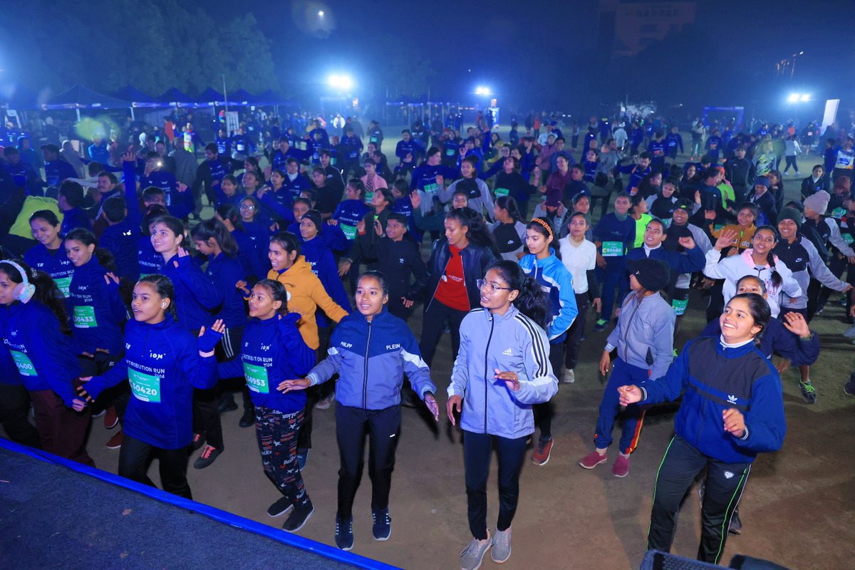 Thrilled to share the success of ION ContributION RUN 2024! With around 3000 participants, including our team and children from supported NGOs, we're making strides for a healthier lifestyle and community development. Gratitude to all who made it happen!