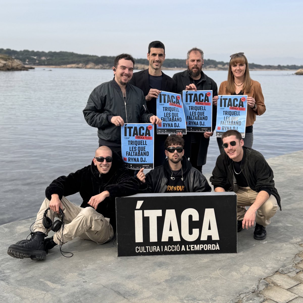 itacacultura's tweet photo. 🤘🏼 Torna LA SANTA GRESCA a l’Escala!
🩵 Dissabte 30 de març, tret de sortida del Festival #itaca2024 amb @_triquell, #lesquefaltaband i @rynaselect!
Per Setmana Santa, una santa farra! I GRATISSSS! 🤯 https://t.co/RzkAdhLO4Y