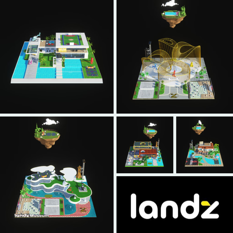 landz_nft's tweet photo. The selection for the first Sandbox build phase is complete and we are happy to announce that the following 5 builds will be the first Landz Sandbox builds! Builds are in progress and we will keep in touch regarding the next steps! https://t.co/HoQcgUoe2Z