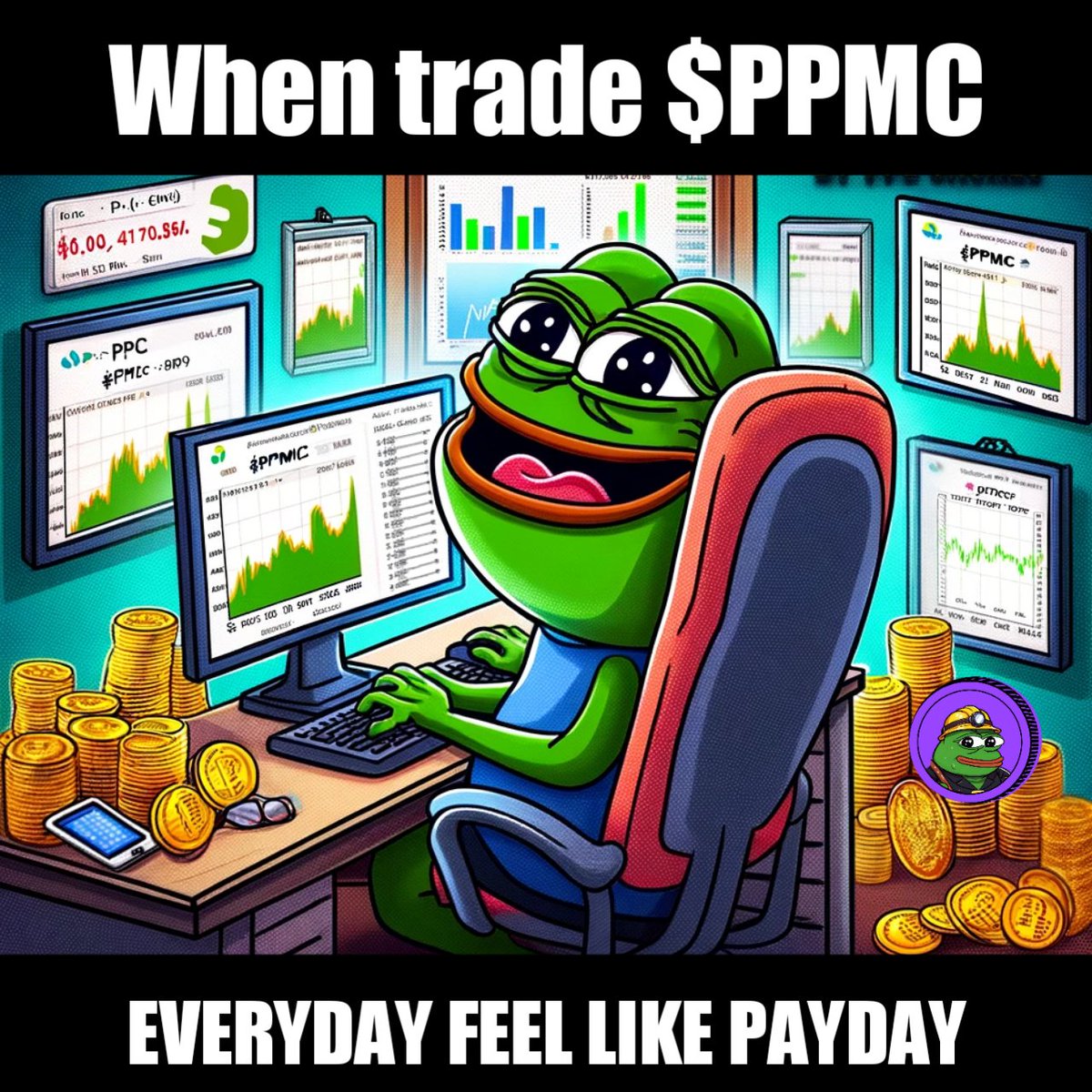 Don't blink, you might miss it!

#PPMC transactions are so fast, you'll need eagle eyes to keep up.

But don't worry, your rewards will be waiting patiently for you at the finish line.