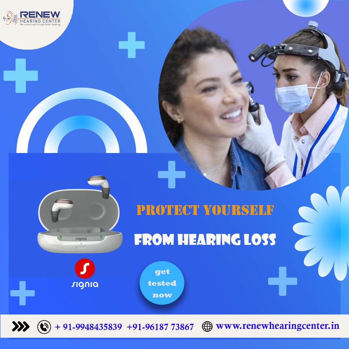 👂 Struggling with hearing issues? 🗣️ Overcoming speech problems? 🧠 Seeking psychological support? RENEW HEARING CENTER is here for you.

Call us at +91-9948435839 for expert care. #HearingCare #speechdisorders #mentalwellness