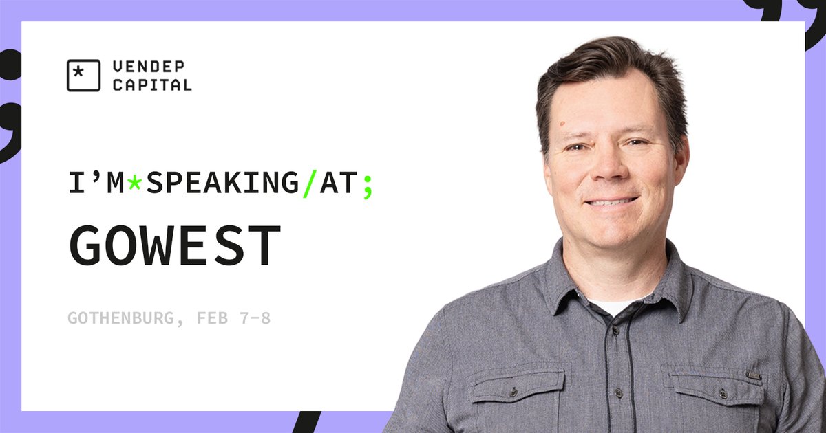 vendepcapital's tweet photo. GoWest: Nordic Venture Capital Forum starts tomorrow in Gothenburg, and you can find Sami in the pitching session panel for the category "Digital Enablers" 🚀

The session is scheduled on Thursday at 10:00 at the Founder Stage. See you there! https://t.co/AlQCiZ1KyA