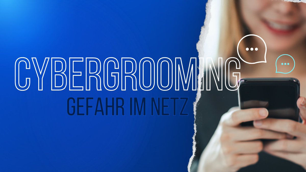 Zum heutigen #SaferInternetDay wollen wir auf das Phänomen #Cybergrooming aufmerksam machen

Cybergroomer geben sich als Kinder oder Jugendliche aus, um Kontakt aufzunehmen. Beispielsweise über WhatsApp, Instagram, TikTok oder Fortnite.

Ziel ist es, Kinder und Jugendliche