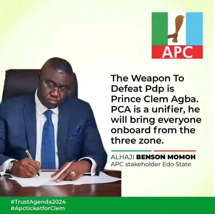 Laweeelola's tweet photo. Prince Agba Clem is the right man for the Job
#EdoAgenda2024 #ClemAgbaIsComing #PCAIsComing #Edo2024 https://t.co/MMu7PXRUhc