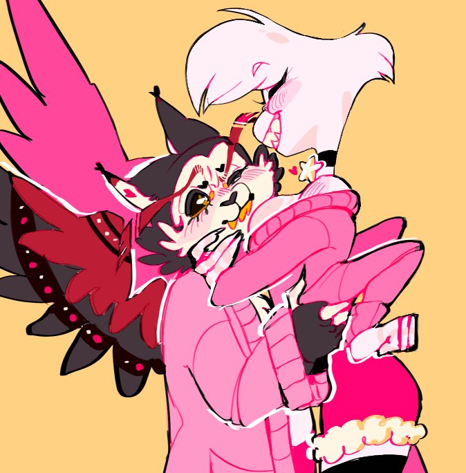 porpcola's tweet photo. just a little something for the girls 

#huskerdust #hazbinhotel #angeldusthazbinhotel #huskerhazbinhotel https://t.co/shwpGzmy33