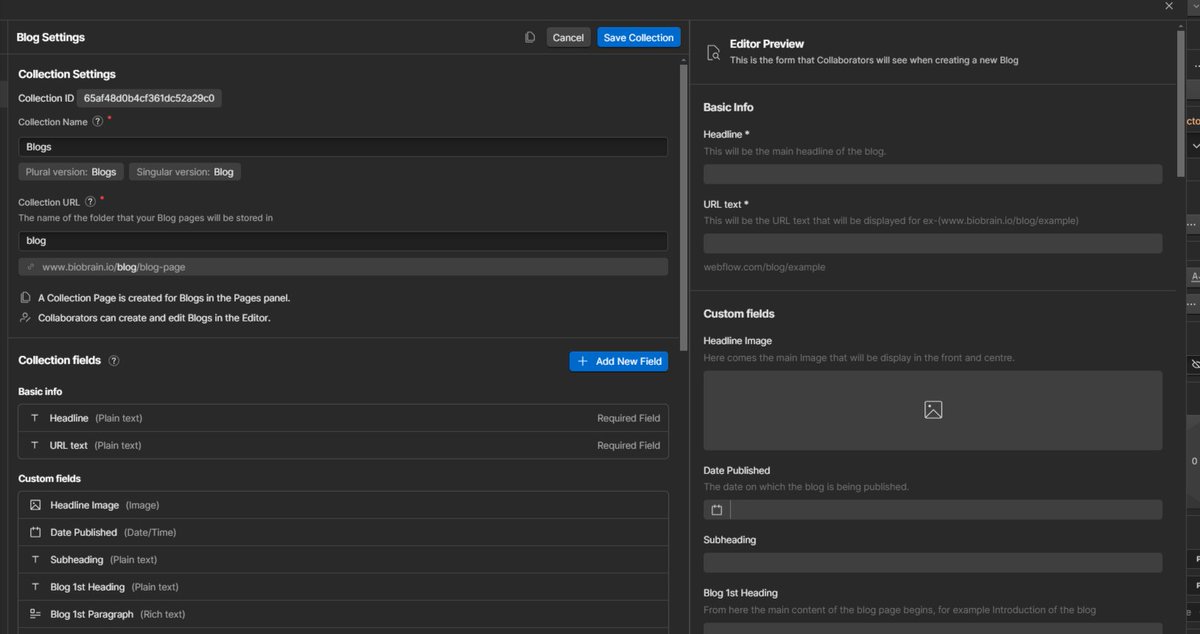 Last CMS work is remaining on the <a href="/webflow/">Webflow</a> project.

#buildinpublic #ui #saas #ux #Website