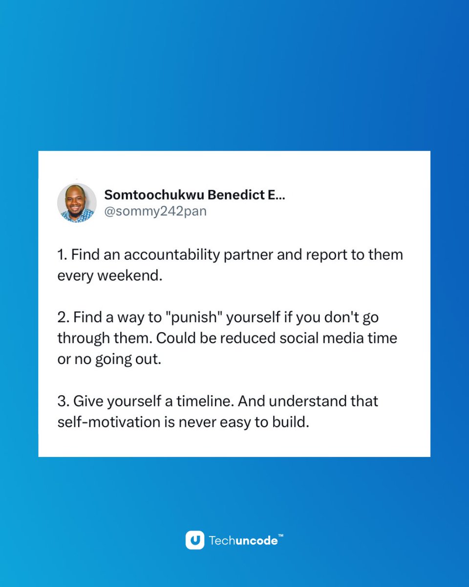 techuncode's tweet image. If you start an online course and finish it, you be Odogwu tbh🙌🏽.

#Techuncode #Courses #Upskilling