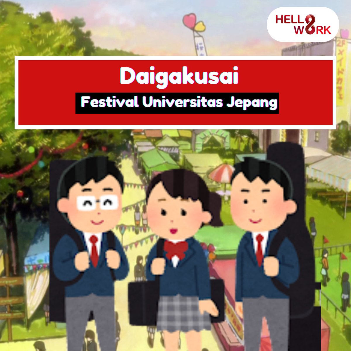 hellowork_asia's tweet photo. Daigakusai | Hellowork - Asia

Daigakusai menjadi Festival Kampus yang wajib Bagi Para Mahasiswa Jepang lho https://t.co/mSUez2xHnH