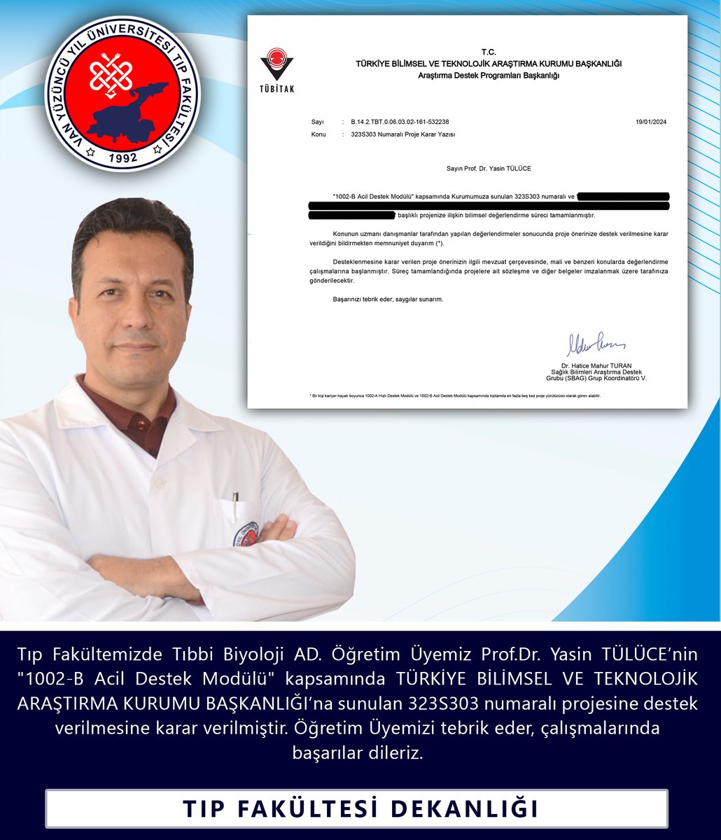 Van Yüzüncü Yıl Üniversitesi Tıp Fakültesi (@yyutipfakultesi) on Twitter photo 