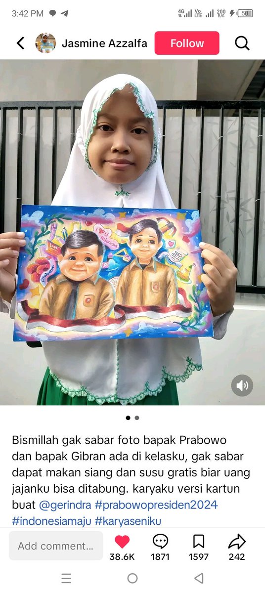 jealovsieeeee's tweet image. Mindra liat ini😭🫂💙 @Gerindra @prabowo @gibran_tweet