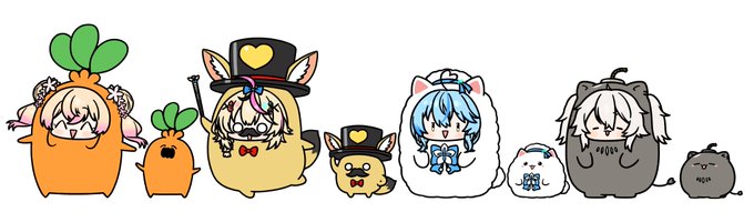 着ぐるみねぽらぼが揃ったのでまとめました
かわいいね
#ねぽらぼ 